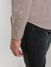 Strukturiertes Hemd - Männer - white camel herringbone struct Strukturiertes Hemd - Männer - white camel herringbone struct - 10 - TOM TAILOR