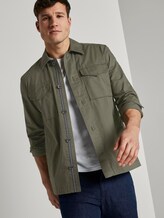 Grüne Hemdjacke - Männer - Olive Night Green Grüne Hemdjacke - Männer - Olive Night Green - 5 - TOM TAILOR