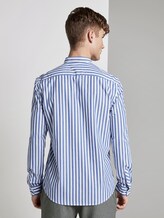 Printed shirt - Men - white blue bold stripe Printed shirt - Men - white blue bold stripe - 2 - TOM TAILOR Denim