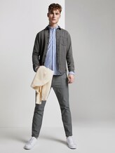 Printed shirt - Men - white blue bold stripe Printed shirt - Men - white blue bold stripe - 3 - TOM TAILOR Denim
