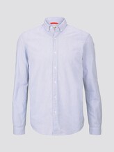 Gemustertes Hemd - Männer - white blue thin stripe Gemustertes Hemd - Männer - white blue thin stripe - 7 - TOM TAILOR Denim