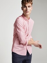 Gemustertes Hemd - Männer - red white irregular stripe Gemustertes Hemd - Männer - red white irregular stripe - 5 - TOM TAILOR Denim