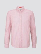 Gemustertes Hemd - Männer - red white irregular stripe Gemustertes Hemd - Männer - red white irregular stripe - 7 - TOM TAILOR Denim