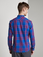 Printed shirt - Men - blue red authentic check Printed shirt - Men - blue red authentic check - 2 - TOM TAILOR Denim