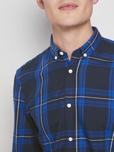 Printed shirt - Men - blue white authentic check Printed shirt - Men - blue white authentic check - 9 - TOM TAILOR Denim