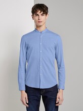 Strukturiertes Hemd - Männer - light blue dobby structure Strukturiertes Hemd - Männer - light blue dobby structure - 1 - TOM TAILOR Denim