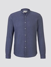 overhemd met textuur - Mannen - blue honeycomb structure overhemd met textuur - Mannen - blue honeycomb structure - 7 - TOM TAILOR Denim