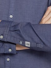 overhemd met textuur - Mannen - blue honeycomb structure overhemd met textuur - Mannen - blue honeycomb structure - 9 - TOM TAILOR Denim