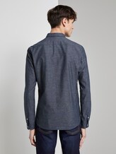 Hemd mit Brusttasche - Männer - dark blue mini grindle Hemd mit Brusttasche - Männer - dark blue mini grindle - 2 - TOM TAILOR Denim