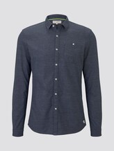 Hemd mit Brusttasche - Männer - dark blue mini grindle Hemd mit Brusttasche - Männer - dark blue mini grindle - 7 - TOM TAILOR Denim