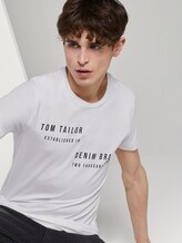 T-Shirt mit Print - Männer - White T-Shirt mit Print - Männer - White - 5 - TOM TAILOR Denim