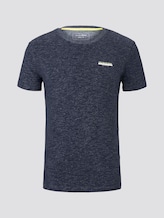T-Shirt mit Print - Männer - Sky Captain Blue Non-Solid T-Shirt mit Print - Männer - Sky Captain Blue Non-Solid - 7 - TOM TAILOR Denim