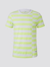Gestreiftes T-Shirt - Männer - neon green regular big stripe Gestreiftes T-Shirt - Männer - neon green regular big stripe - 7 - TOM TAILOR Denim