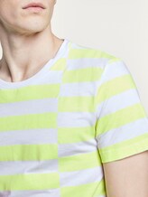 Gestreiftes T-Shirt - Männer - neon green regular big stripe Gestreiftes T-Shirt - Männer - neon green regular big stripe - 9 - TOM TAILOR Denim