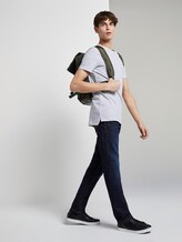 Printed T-shirt with chest pocket - Men - Light Stone Grey Melange Printed T-shirt with chest pocket - Men - Light Stone Grey Melange - 3 - TOM TAILOR Denim