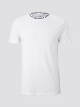 T-shirt with logo - Men - White T-shirt with logo - Men - White - 7 - TOM TAILOR Denim