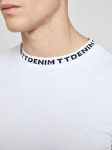 T-shirt with logo - Men - White T-shirt with logo - Men - White - 9 - TOM TAILOR Denim