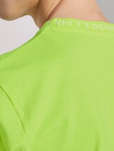 T-Shirt mit Schriftzug - Männer - neon green T-Shirt mit Schriftzug - Männer - neon green - 10 - TOM TAILOR Denim