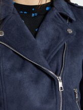 Bikerjacke aus Wildlederimitat - Frauen - Sky Captain Blue Bikerjacke aus Wildlederimitat - Frauen - Sky Captain Blue - 9 - TOM TAILOR Denim