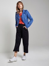 Bikerjacke aus Wildlederimitat - Frauen - Shiny Royal Bikerjacke aus Wildlederimitat - Frauen - Shiny Royal - 3 - TOM TAILOR Denim