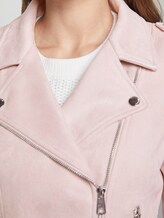 Bikerjacke aus Wildlederimitat - Frauen - powdered pink Bikerjacke aus Wildlederimitat - Frauen - powdered pink - 10 - TOM TAILOR Denim