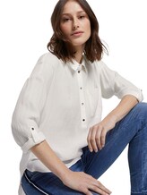 Flowing oversized shirt - Women - Off White Flowing oversized shirt - Women - Off White - 5 - TOM TAILOR Denim