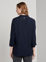 Fließendes Oversized-Hemd - Frauen - Real Navy Blue Fließendes Oversized-Hemd - Frauen - Real Navy Blue - 2 - TOM TAILOR Denim