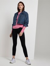 Geripptes Langarmshirt mit U-Boot-Ausschnitt - Frauen - bright pink Geripptes Langarmshirt mit U-Boot-Ausschnitt - Frauen - bright pink - 3 - TOM TAILOR Denim