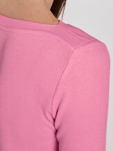 Geripptes Langarmshirt mit U-Boot-Ausschnitt - Frauen - bright pink Geripptes Langarmshirt mit U-Boot-Ausschnitt - Frauen - bright pink - 9 - TOM TAILOR Denim