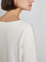 Geripptes Oversized Shirt - Frauen - Off White Geripptes Oversized Shirt - Frauen - Off White - 9 - TOM TAILOR Denim