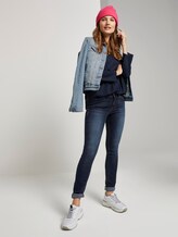 Geripptes Oversized Shirt - Frauen - Real Navy Blue Geripptes Oversized Shirt - Frauen - Real Navy Blue - 3 - TOM TAILOR Denim