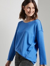 Geripptes Oversized Shirt - Frauen - water sport blue Geripptes Oversized Shirt - Frauen - water sport blue - 5 - TOM TAILOR Denim
