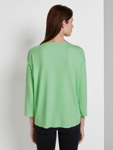 Geripptes Oversized Shirt - Frauen - soft neo green Geripptes Oversized Shirt - Frauen - soft neo green - 2 - TOM TAILOR Denim