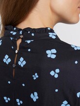 Langarmshirt mit Allover-Blumen-Print - Frauen - black blue flower print Langarmshirt mit Allover-Blumen-Print - Frauen - black blue flower print - 10 - TOM TAILOR Denim