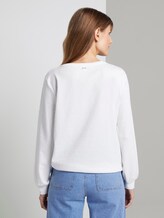 Sportliches Langarmshirt mit Struktur - Frauen - Off White Sportliches Langarmshirt mit Struktur - Frauen - Off White - 2 - TOM TAILOR Denim