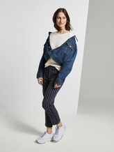 Strickpullover mit U-Boot-Ausschnitt - Frauen - Off White Strickpullover mit U-Boot-Ausschnitt - Frauen - Off White - 3 - TOM TAILOR Denim