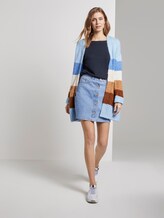 Strickpullover mit U-Boot-Ausschnitt - Frauen - Real Navy Blue Strickpullover mit U-Boot-Ausschnitt - Frauen - Real Navy Blue - 3 - TOM TAILOR Denim
