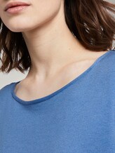 Strickpullover mit U-Boot-Ausschnitt - Frauen - water sport blue Strickpullover mit U-Boot-Ausschnitt - Frauen - water sport blue - 10 - TOM TAILOR Denim
