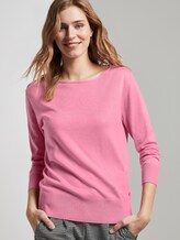 Strickpullover mit U-Boot-Ausschnitt - Frauen - bright pink Strickpullover mit U-Boot-Ausschnitt - Frauen - bright pink - 5 - TOM TAILOR Denim