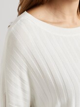 Soft ribbed sweater - Women - Off White Soft ribbed sweater - Women - Off White - 9 - TOM TAILOR Denim