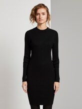 gini jurk in geribbelde look - Frauen - Deep Black gini jurk in geribbelde look - Frauen - Deep Black - 1 - TOM TAILOR Denim