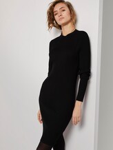 gini jurk in geribbelde look - Frauen - Deep Black gini jurk in geribbelde look - Frauen - Deep Black - 5 - TOM TAILOR Denim