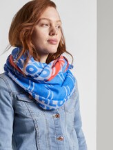 Loopschal mit Print - Frauen - wording allover Loopschal mit Print - Frauen - wording allover - 5 - TOM TAILOR Denim