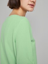 Strukturiertes Sweatshirt - Frauen - soft neo green Strukturiertes Sweatshirt - Frauen - soft neo green - 10 - TOM TAILOR Denim
