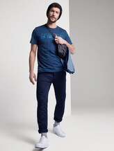 T-shirt with a print - Men - after dark blue T-shirt with a print - Men - after dark blue - 3 - TOM TAILOR