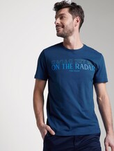 T-shirt with a print - Men - after dark blue T-shirt with a print - Men - after dark blue - 5 - TOM TAILOR
