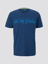 T-shirt with a print - Men - after dark blue T-shirt with a print - Men - after dark blue - 7 - TOM TAILOR