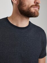 T-Shirt mit Underlayer - Männer - navy white mock twist T-Shirt mit Underlayer - Männer - navy white mock twist - 10 - TOM TAILOR
