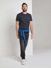 T-Shirt mit Underlayer - Männer - navy white mock twist T-Shirt mit Underlayer - Männer - navy white mock twist - 3 - TOM TAILOR