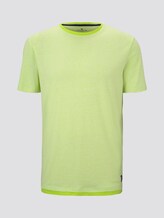 T-Shirt mit Underlayer - Männer - neon yellow grindle look T-Shirt mit Underlayer - Männer - neon yellow grindle look - 7 - TOM TAILOR